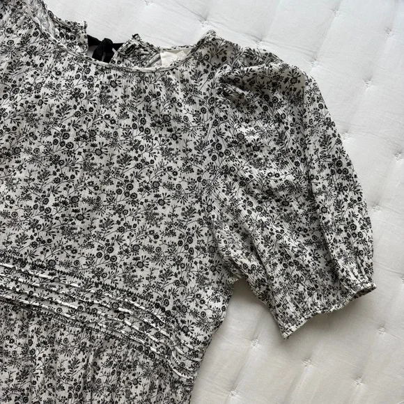 The Great Medium Songbird Bow-Back Midi Dress Tie Back - Picture 9 of 13